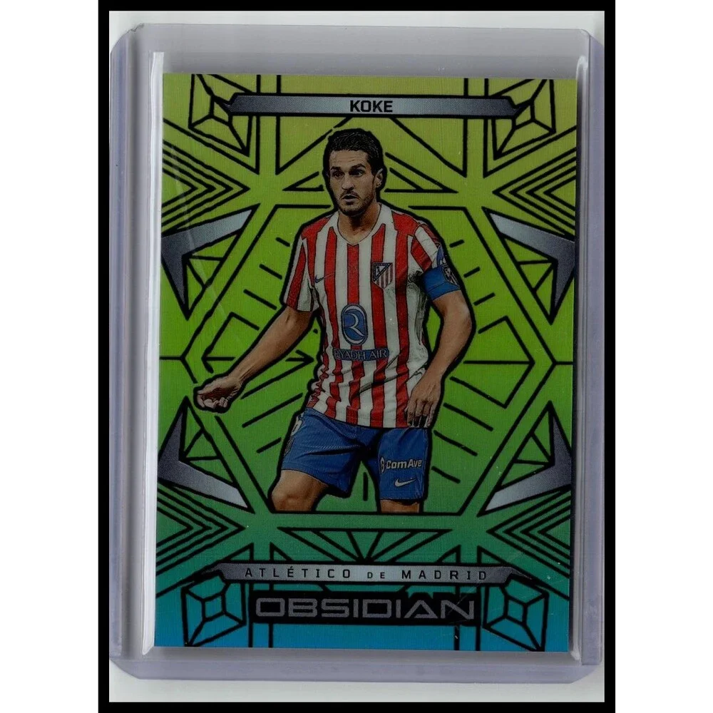 2025-26 Panini Obsidian Soccer Koke 02/25 Athletico Madrid